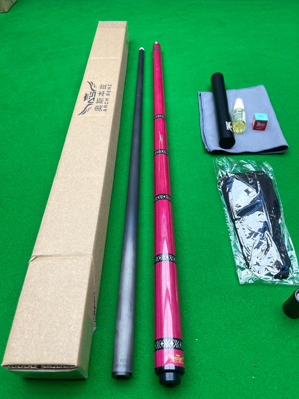 New Osborne Journey 3 Professional American 9-Ball Pool Cue – Maple Wood Two-Piece High-Tech Cue