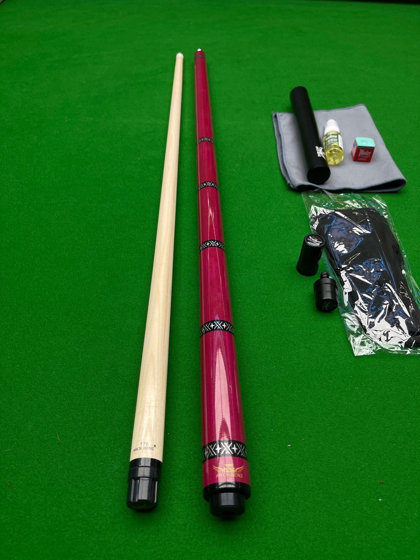 New Osborne Journey 3 Professional American 9-Ball Pool Cue – Maple Wood Two-Piece High-Tech Cue