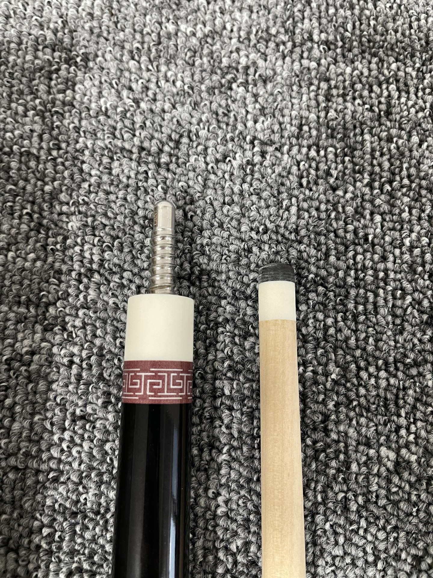 Osborne Journey 3 Pool Cue – Handmade Chinese-Style Two-Piece Big Head Cue with Genuine Leather Grip for 9-Ball & American Pool