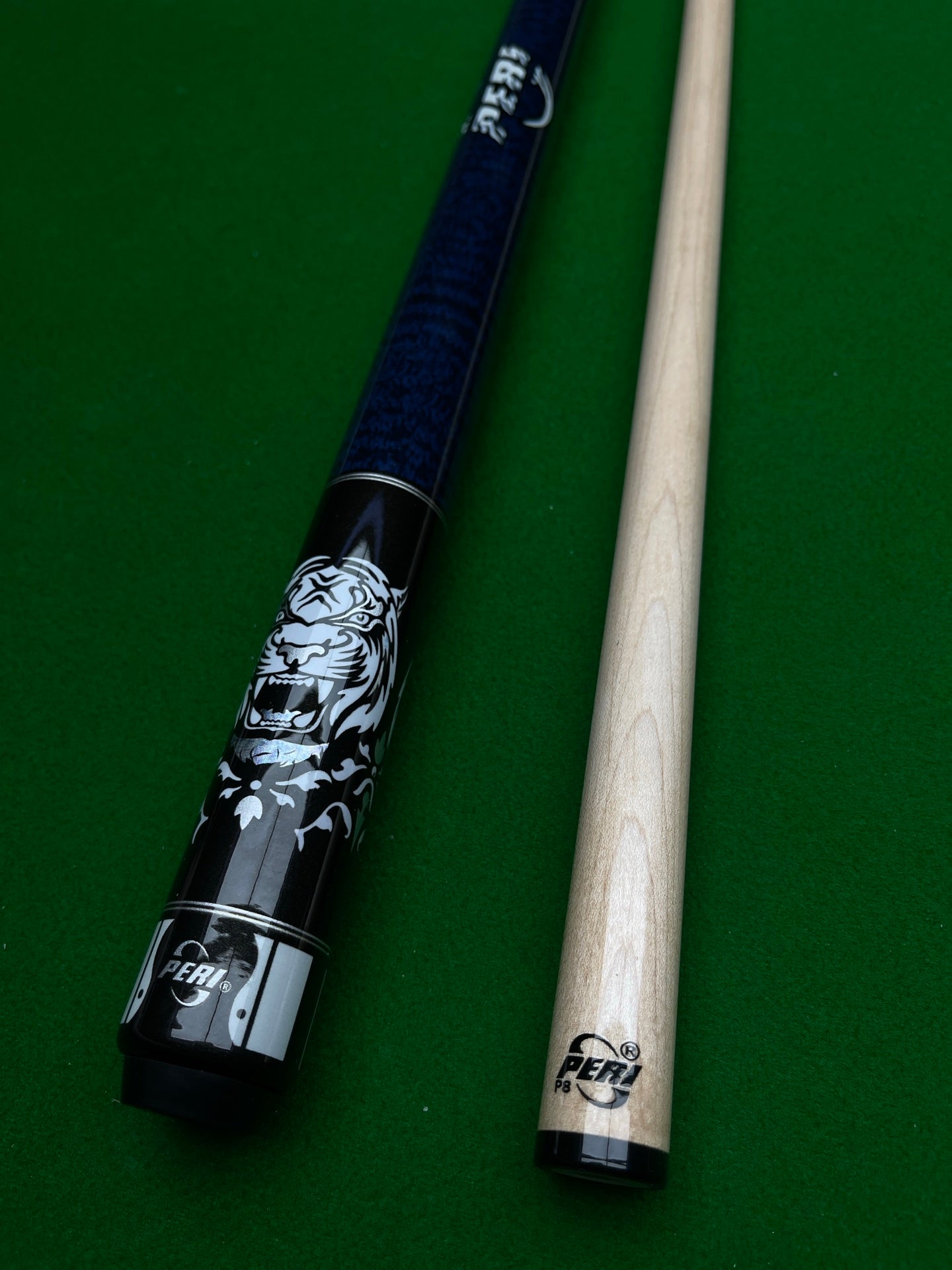 PERI Lihu Xuanmu Premium Pool Cue – Chinese-Style 8-Ball & 9-Ball Big Head Cue
