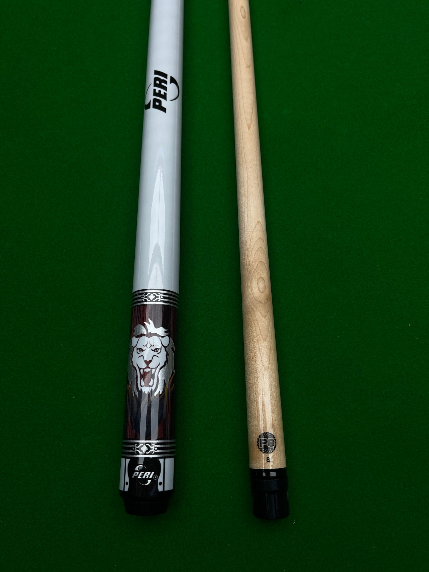 PIERLI Official Store Lion ZK04A Pool Cue P8S Forearm Chinese-Style 8-Ball Big Head Cue