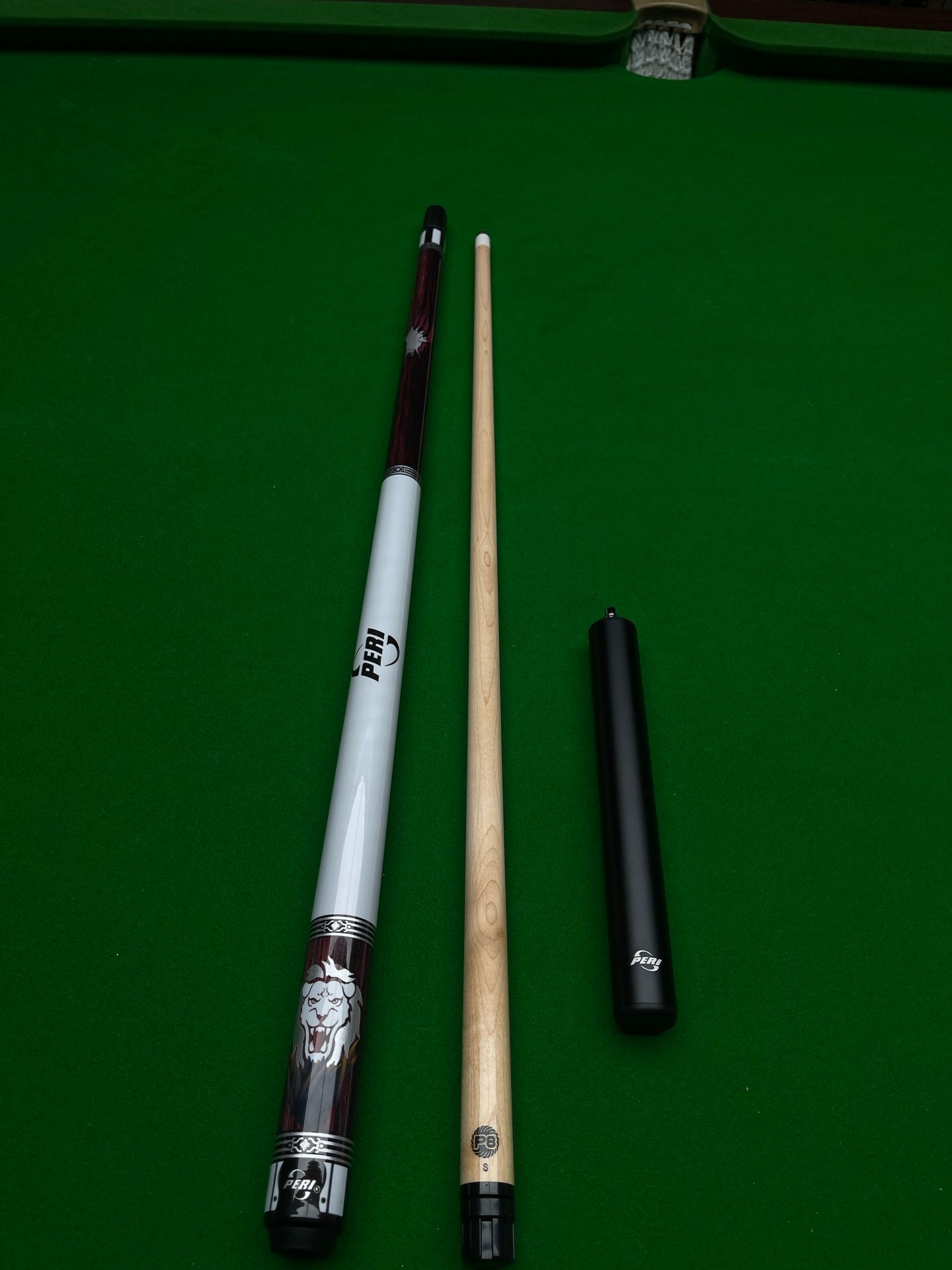 PIERLI Official Store Lion ZK04A Pool Cue P8S Forearm Chinese-Style 8-Ball Big Head Cue
