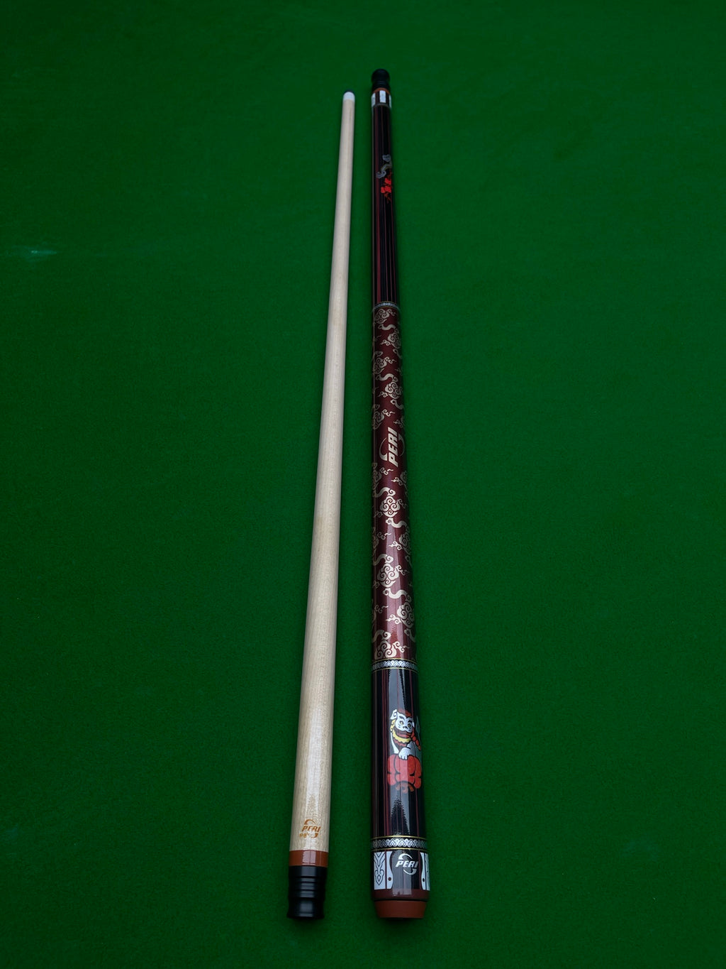 PERI Jingyuan R1 Shishi Ruyi Big Head Pool Cue – Chinese-Style 8-Ball
