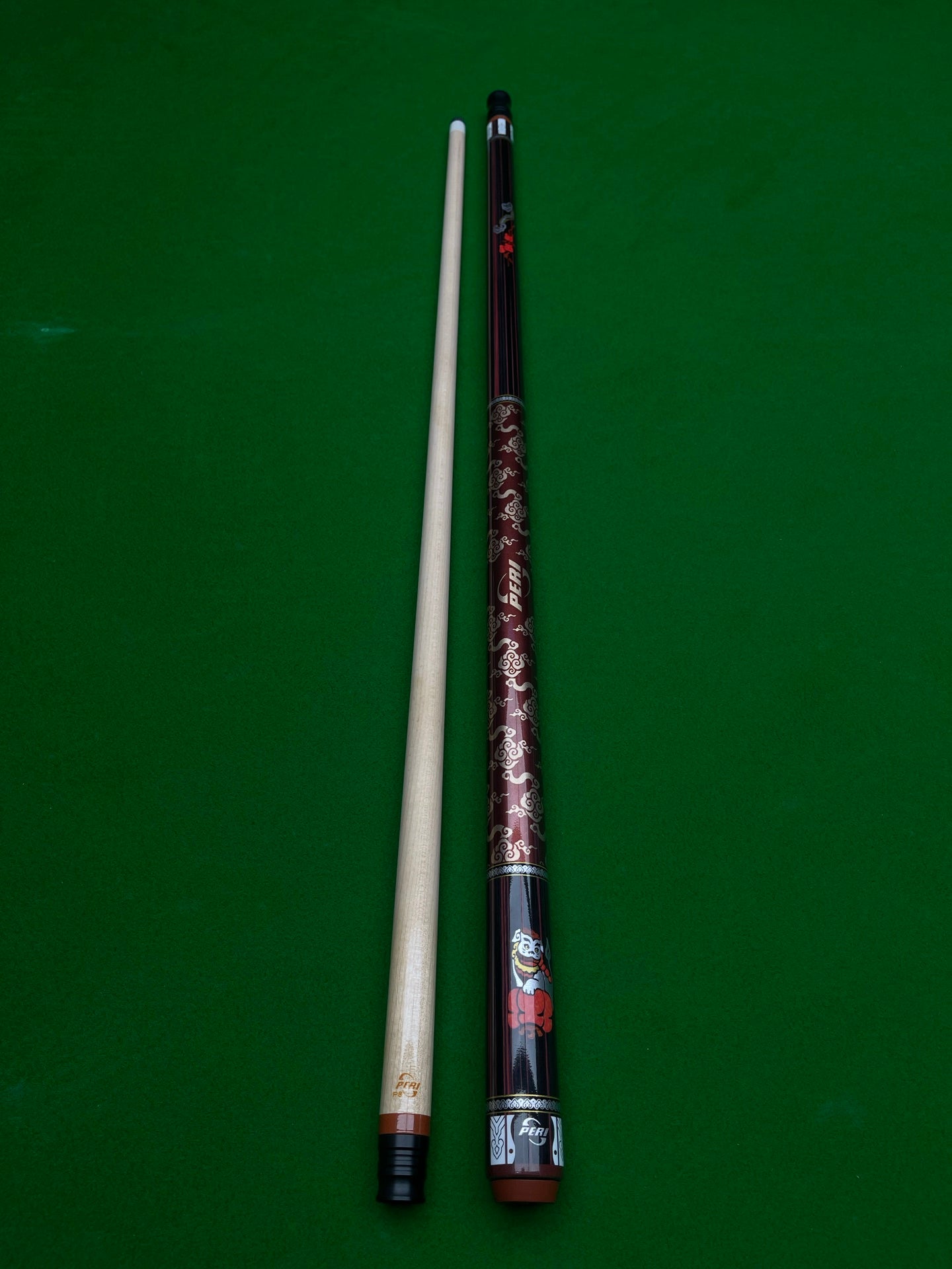 PERI Jingyuan R1 Shishi Ruyi Big Head Pool Cue – Chinese-Style 8-Ball