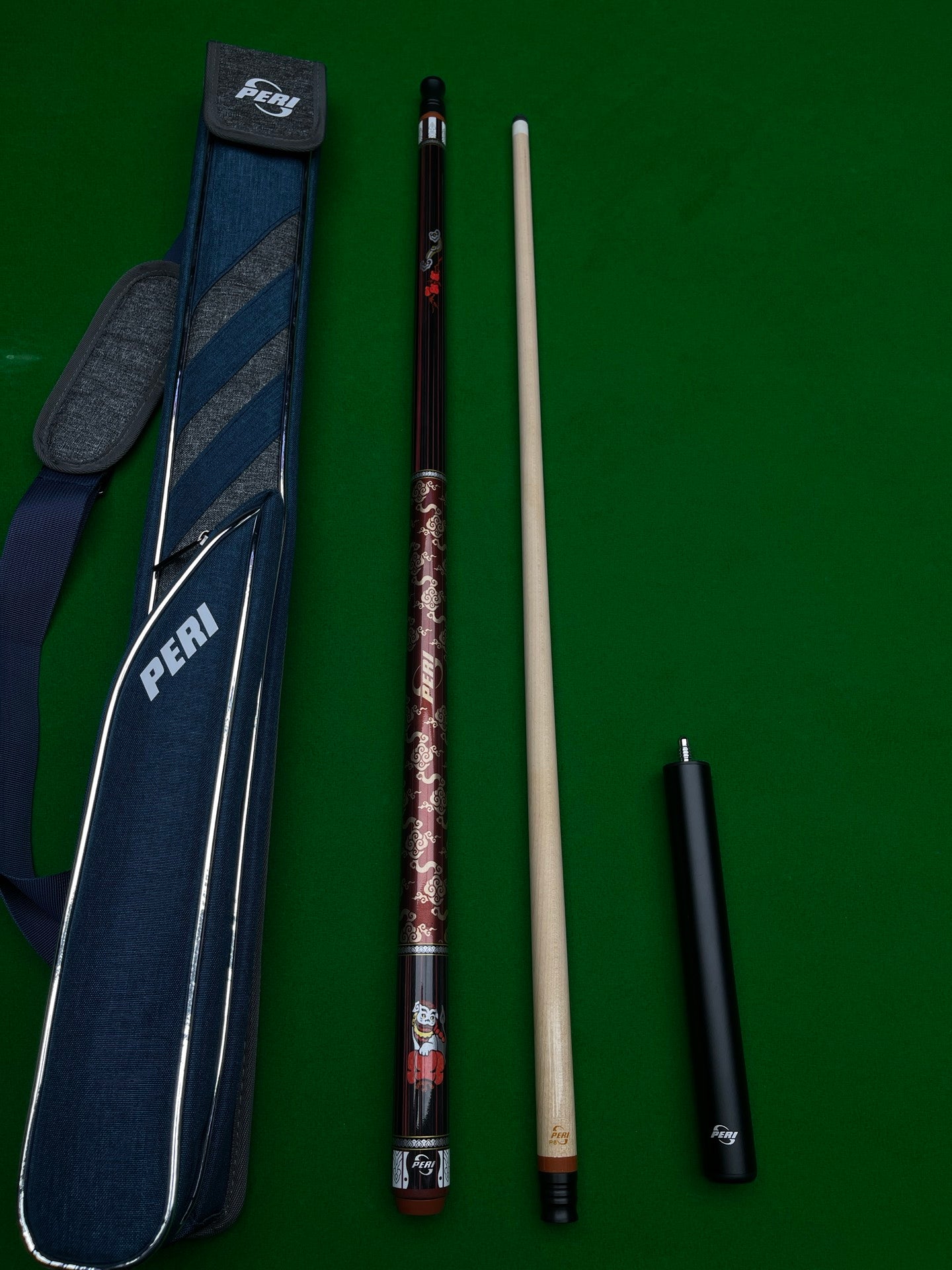 PERI Jingyuan R1 Shishi Ruyi Big Head Pool Cue – Chinese-Style 8-Ball