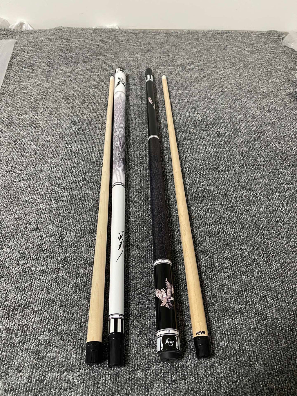 PERI Jingyuan LV Series Pool Cue – White Eagle, Wolf, Black Eagle, Flying Bird | Professional Chinese 8/9-Ball Big Head Cue