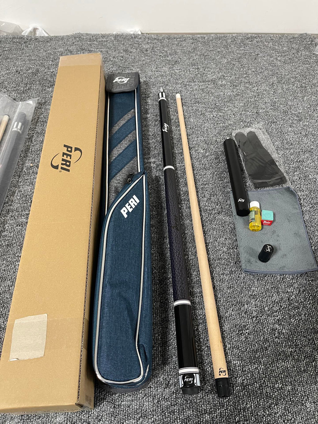 Peri EXA-ST Chinese Eight-Ball Large-Tip Cue, Nine-Ball Billiard Cue, Chinese Pool Handmade Cue Stick.