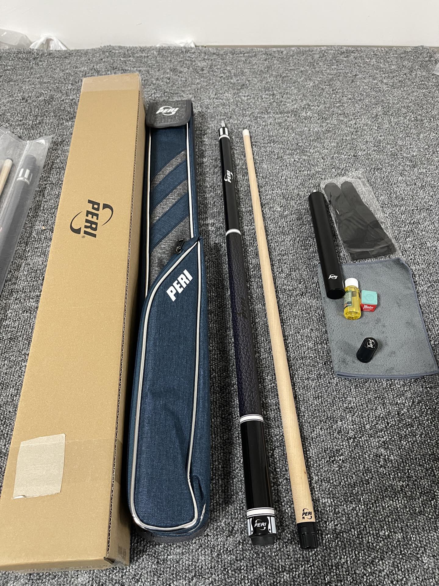 Peri EXA-ST Chinese Eight-Ball Large-Tip Cue, Nine-Ball Billiard Cue, Chinese Pool Handmade Cue Stick.