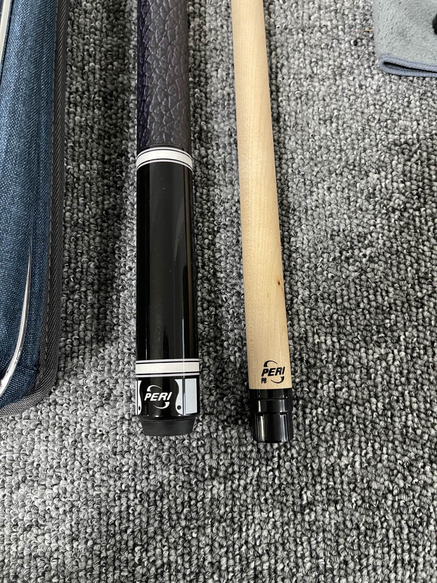 Peri EXA-ST Chinese Eight-Ball Large-Tip Cue, Nine-Ball Billiard Cue, Chinese Pool Handmade Cue Stick.