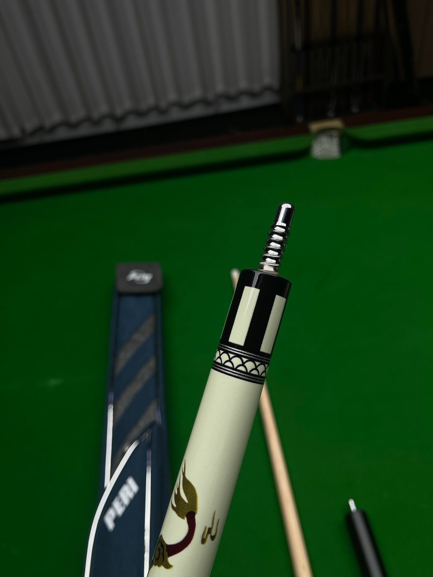 PERI White Dragon & Black Dragon II – Premium Chinese 8-Ball & 9-Ball Big Head Pool Cue
