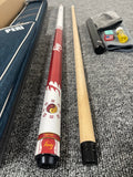 PERI New Taiji Fire Special Edition Pool Cue – Chinese-Style 8/9-Ball Big Head Cue