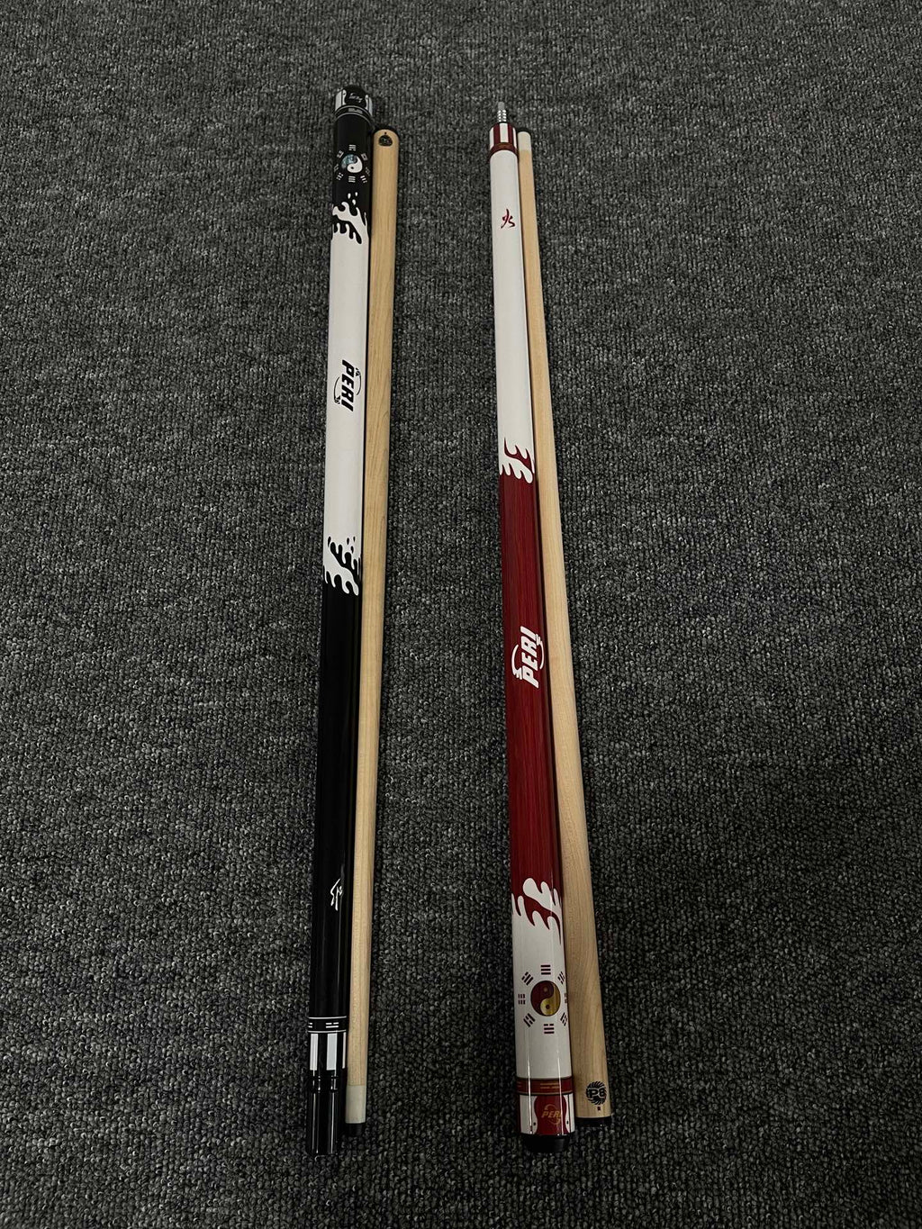 PERI New Taiji Water Special Edition Pool Cue – Chinese-Style 8/9-Ball Big Head Cue