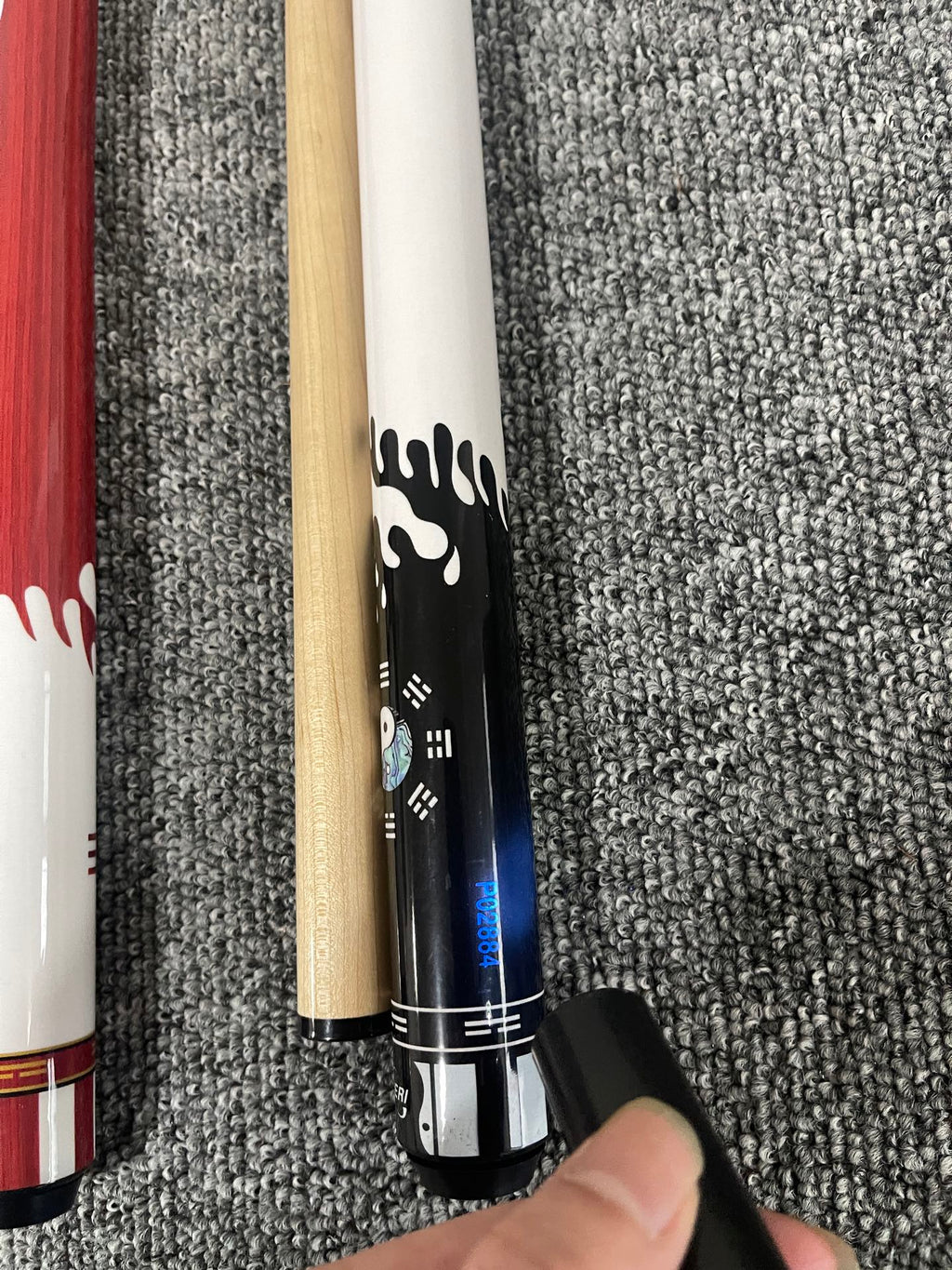 PERI New Taiji Water Special Edition Pool Cue – Chinese-Style 8/9-Ball Big Head Cue