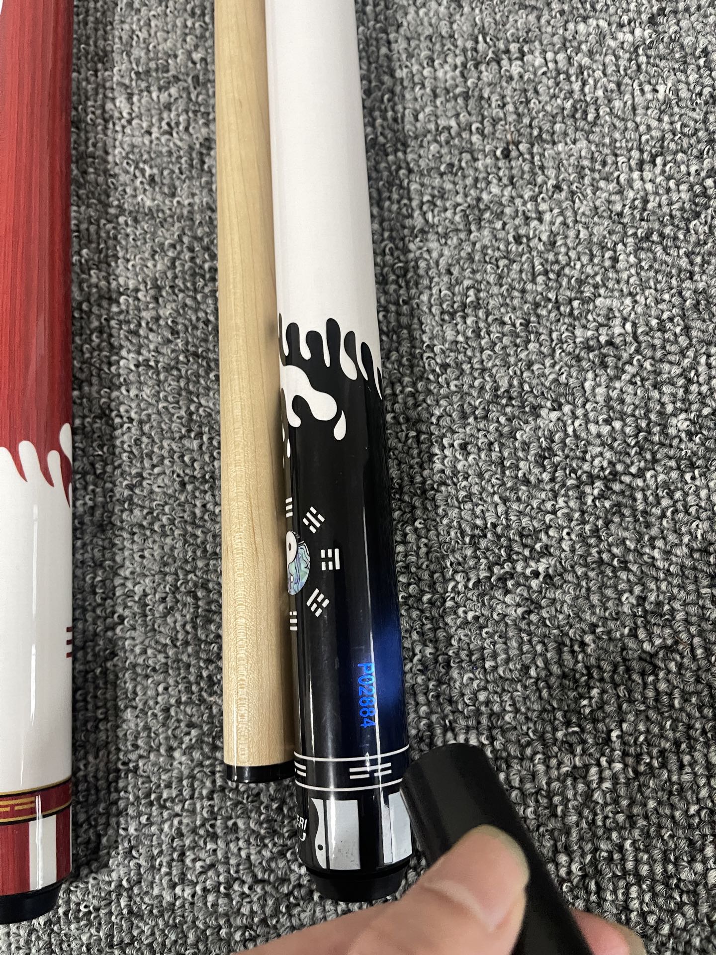 PERI New Taiji Water Special Edition Pool Cue – Chinese-Style 8/9-Ball Big Head Cue
