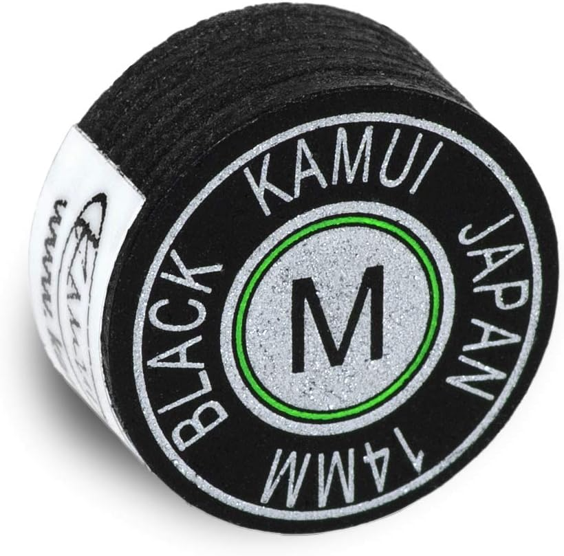 KAMUI Black Laminated Pool Billiard CUE TIP