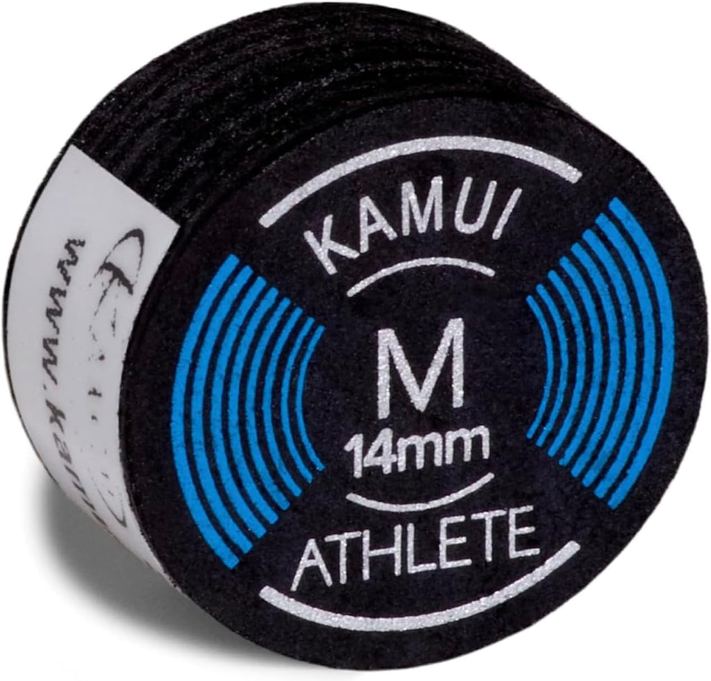 KAMUI Athlete Billiard Pool Cue Tip Medium 14 mm