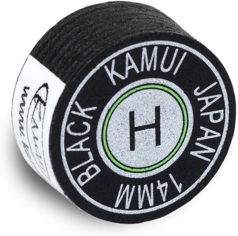 KAMUI Black Laminated Pool Billiard CUE TIP