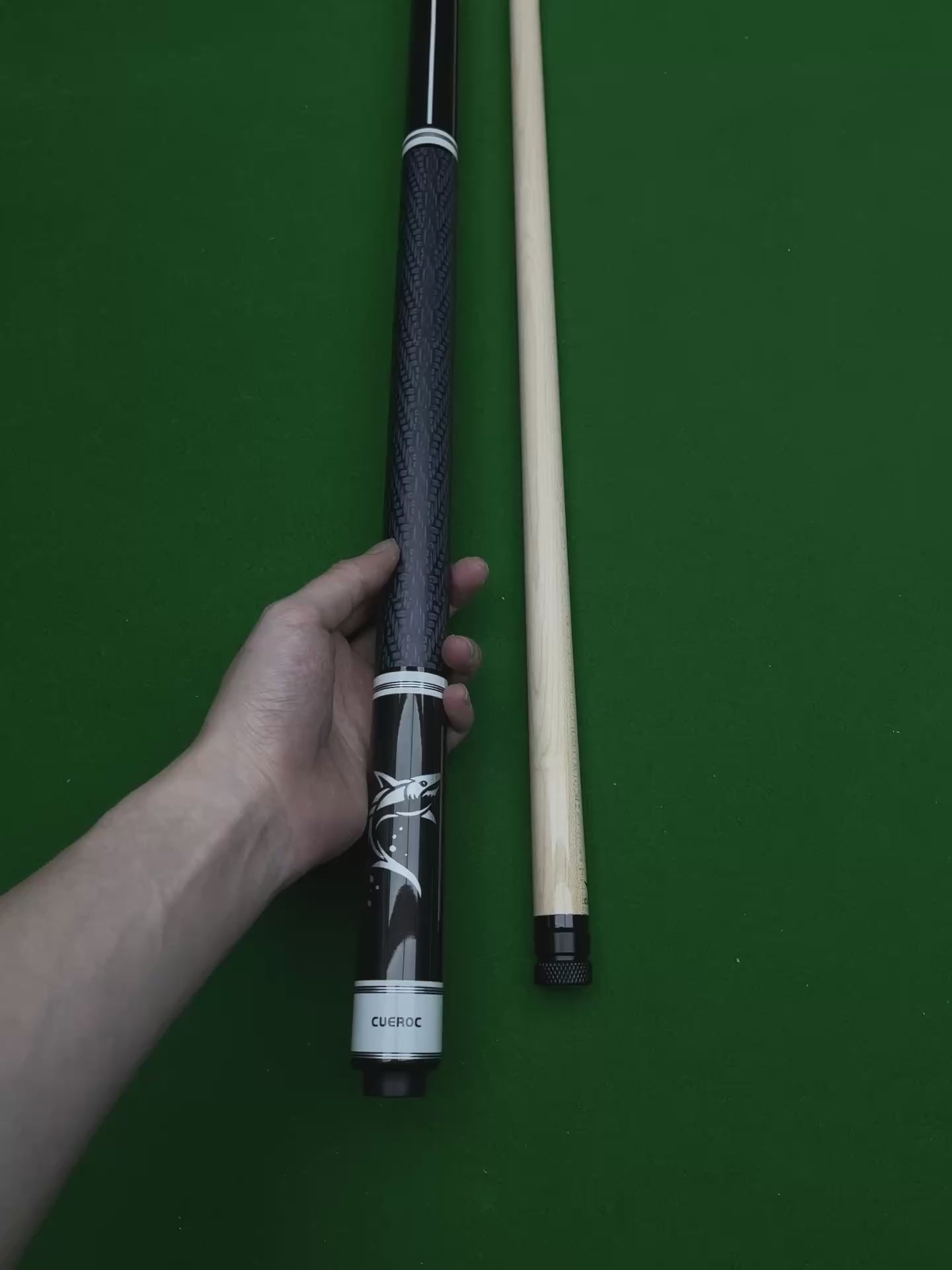 CUEROC  Series E1 Little Shark Pool Cue 9-Ball Competition Cue