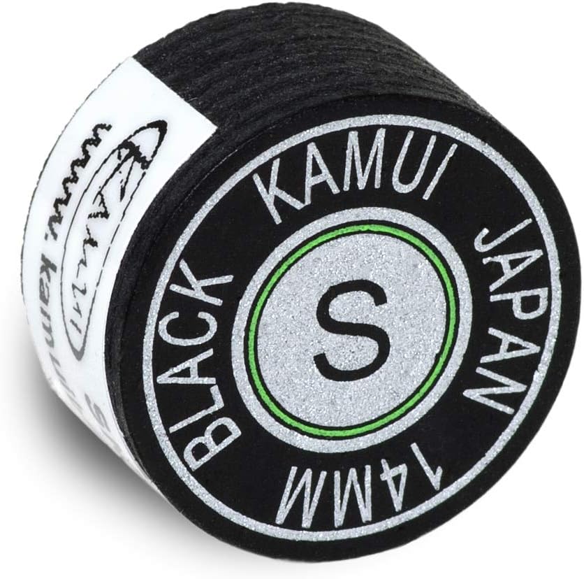 KAMUI Black Laminated Pool Billiard CUE TIP